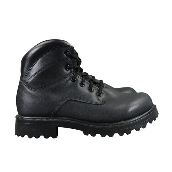Brahma Shoes Mens 7 Boots Work Utility Slip Oil Resistant Combat Black Lace Up main image 12